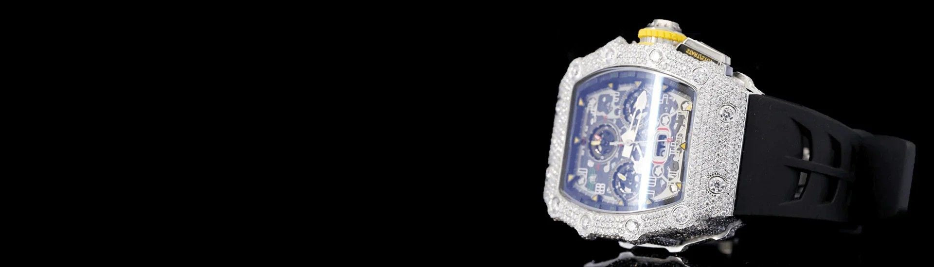 Richard Mille Moissanite Watch